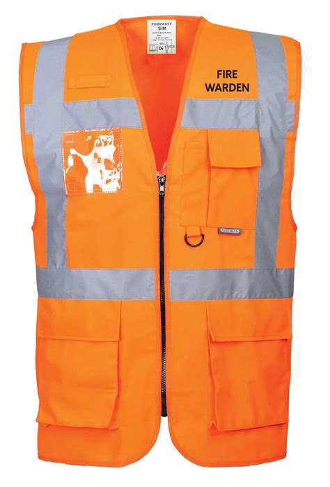 Northrock Safety Fire Warden Vest Fire Warden Vest Singapore Cert