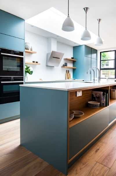 23 Teal Kitchen Cabinet Ideas Sebring Design Build 2020