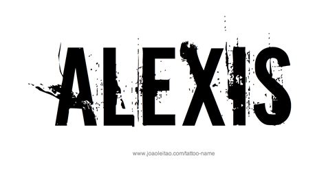 Alexis Name Tattoo Designs Alexis Name Name Tattoo Designs Names