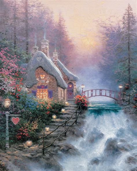 Sweetheart Cottage Ii Thomas Kinkade Studios