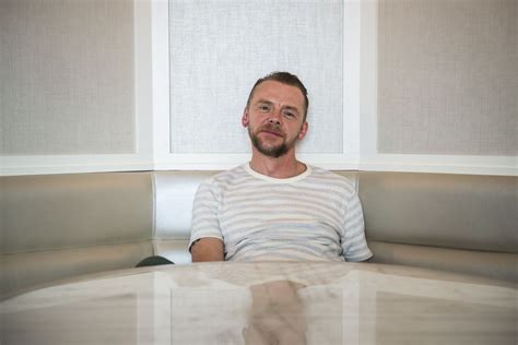 Simon Pegg The Somewhat Reluctant Geek God The Globe And Mail