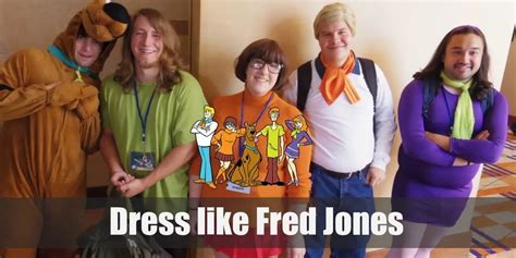 Fred Jones Scooby Doo Costume For Cosplay And Halloween