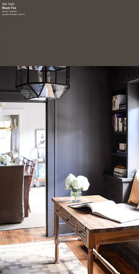 7 Best Black Paint Colors By Sherwin Williams Black Accent Walls