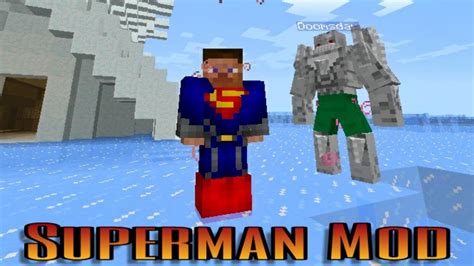 Superman Mod Para Minecraft 164 La Fortaleza De La Soledad Domsday