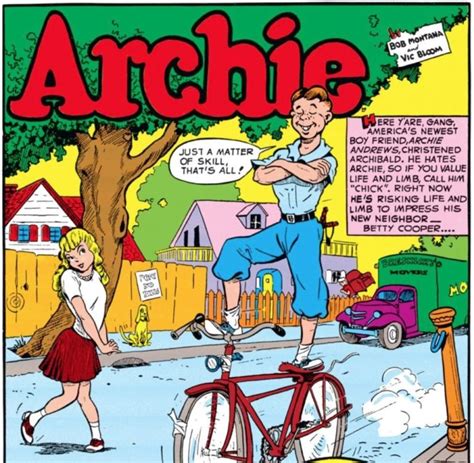 let s take a look at the first archie story how to love comics