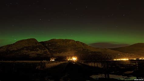Bbc News In Pictures The Northern Lights Over Scotland
