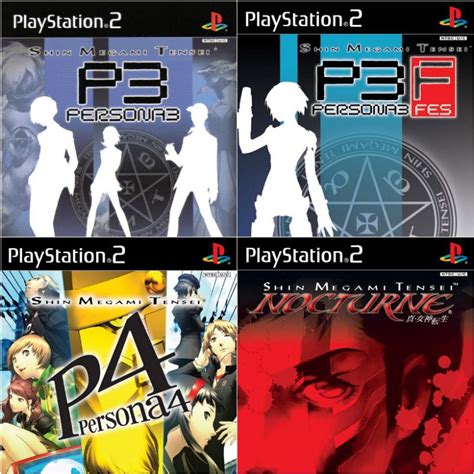 PS2 Persona 4 PS2 RPG Games PS2 Games Playstation 2 PS2 Cds