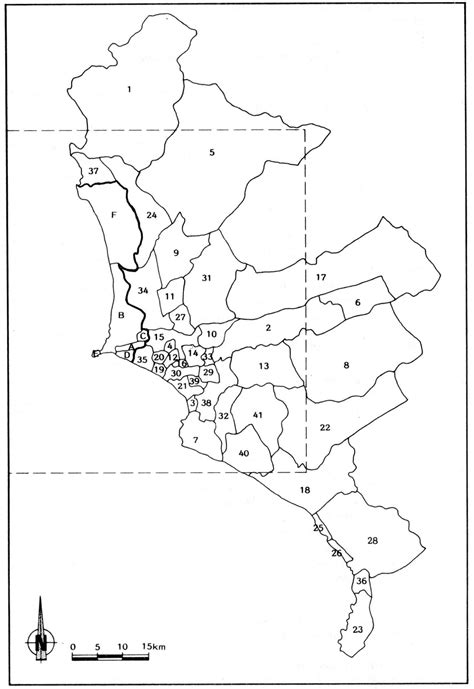 Provincia De Lima Mapa Gratuito Mapa Mudo Gratuito Mapa En Blanco My