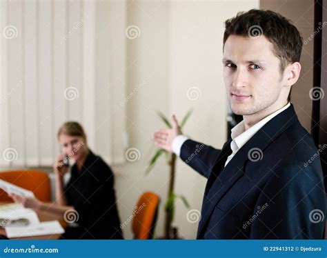 Welcome To My Office Stock Photo Image Of Young Formalwear 22941312