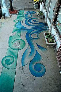 Use a degreasing cleaner and a scrub brush with water to remove any dirt and grease from the concrete floor. Pin on Painted Walls-Ceilings-Floors-Interior-Residential