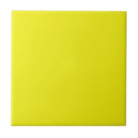 Solid Bright Yellow Ceramic Tile Yellow Ceramics