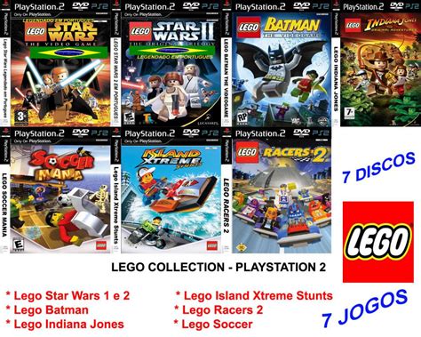 Lego Games Collections - Playstation 2 - Frete Gratis!!! - R$ 70,00 em