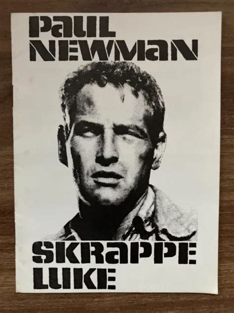 Cool Hand Luke Paul Newman George Kennedy 1967 Danish Movie Program 19