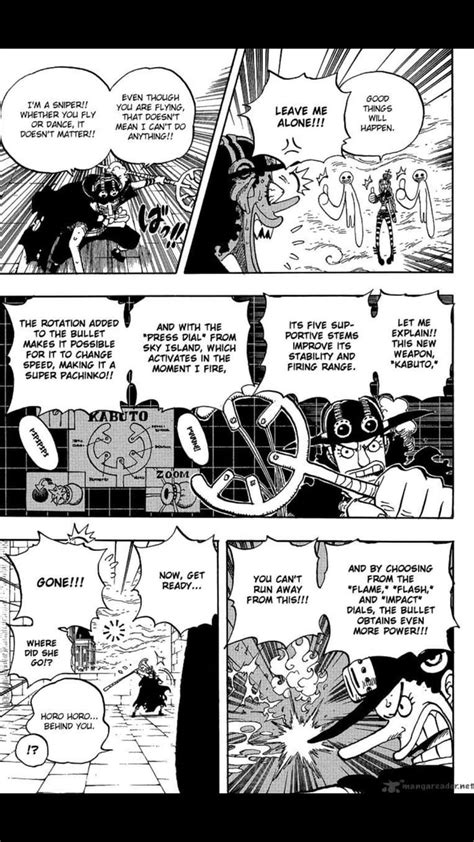 To All Wondering What Happened To The Dials From Skypiea Usopp Uses It