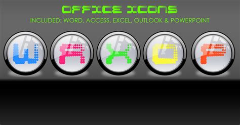 Wincustomize Explore Objectdock Microsoft Office Icons
