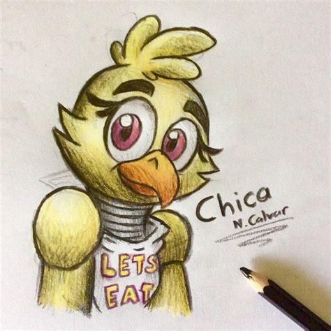 Chica Drawing At Explore Collection Of Chica Drawing