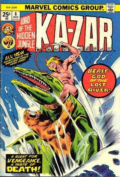 Ka Zar 6 Regular Edition Ka Zar 1974 Series Marvel Comics