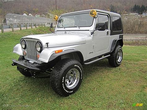 1986 Sterling Silver Metallic Jeep Cj7 4x4 73180555 Photo 10