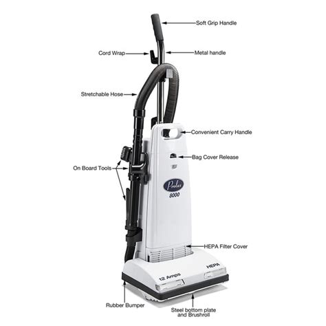 Shop Prolux 8000 Commercial Upright Vacuum With Sealed Hepa Filtration