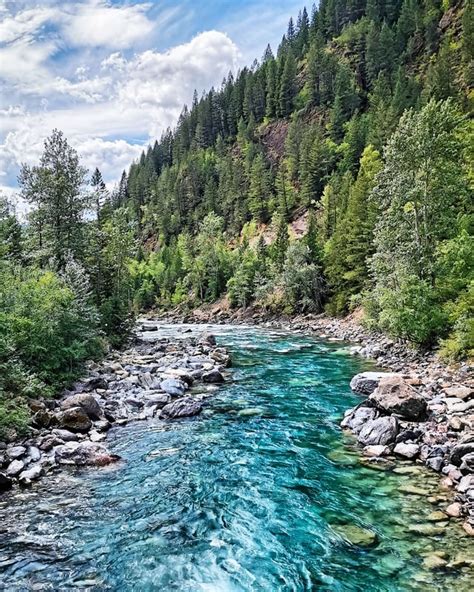 Crystal Clear Waters Of The Bull River Bc Canada 1396x2048 Oc