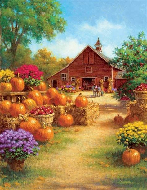 Fall Path To The Barn Autumn Art Autumn Scenes Fall Pictures