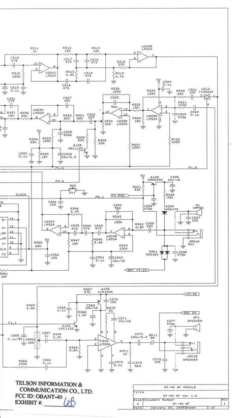 Nt 40 Schematics Schematic Af Module 2 Of 2 Telson Information And