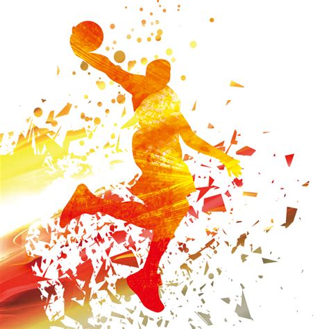 Basketball Team Silhouette Png Clip Art Library