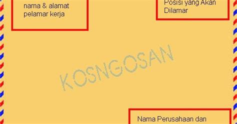 Yogyakarta, 8 januari 2018 hal : Contoh Surat Lamaran Kerja Lewat Po Box