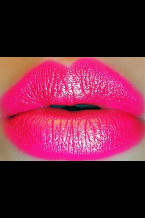 Pin By Mavis Stark On Pretty In Pink Hot Pink Lips Pink Lips Lips