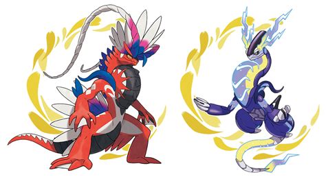Pokémon Violet Et Pokémon Écarlate Présentent Leurs Pokémon Légendaires
