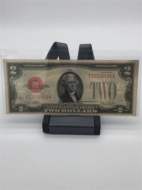 1928-G $2 Dollar Bill Red Seal United States Note | Property Room