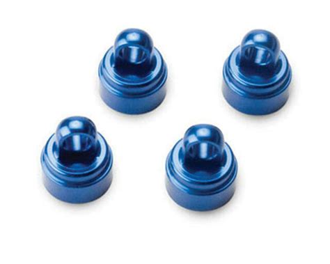 Traxxas 3767a Aluminum Shock Caps For Ultra Shocks Blue For Sale Online