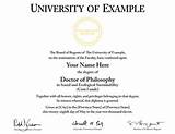 Order Online Diploma Pictures