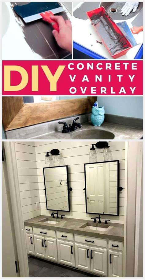 Check spelling or type a new query. DIY Vanity Makeover using Concrete Overlay!, #Concrete #DIY #Makeover #Overlay #Vanity, 2020