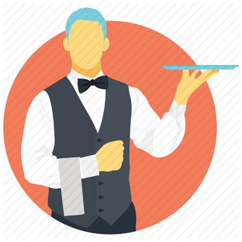 Waiter Icon Png At Getdrawings Free Download
