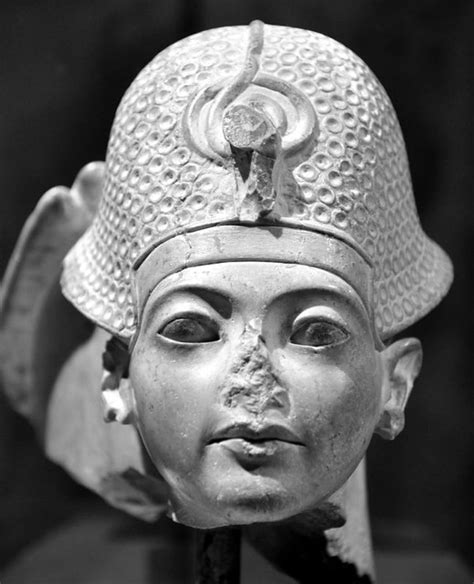 head of tutankhamun period new kingdom amarna period dyna… flickr