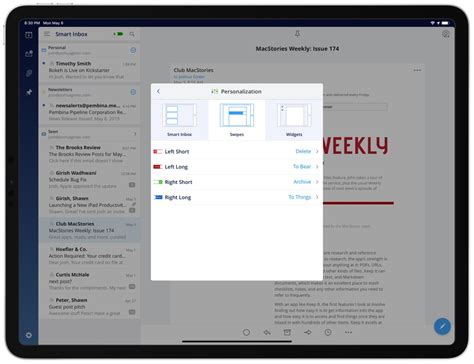 Polymail is one of the more useful apps if you want to better track who is viewing your emails, but if you don't need that functionality, there may be better apps for you. The Best iPad Email App — Our Top Pick for 2019 Productivity