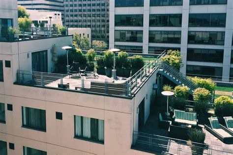 Cascading Rooftop Terraces Atop San Franciscos Luxury Boutique Hotel