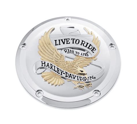 Check spelling or type a new query. 25700472 Live to Ride Derby Cover Gold & Chrome at Thunderbike Shop