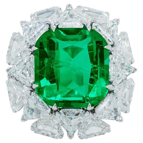 Fabergé Collection Three Colors Of Love Gubelin Cert 827 Carat Emerald