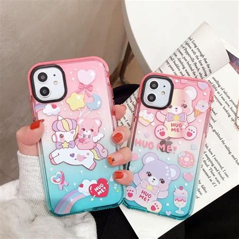 Colorful Bear Phone Case For Iphone 66s6plus77plus88pxxsxrxs