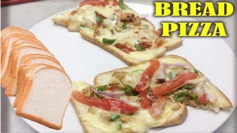 Bread Pizza Making At Home Fasahat S Kitchen Youtube