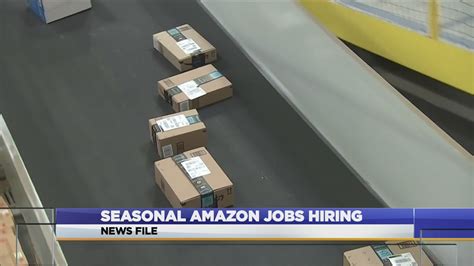 Seasonal Amazon Jobs Hiring Youtube