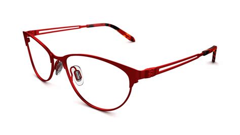 Specsavers Womens Glasses Flexi 131 Red Frame 299 Specsavers