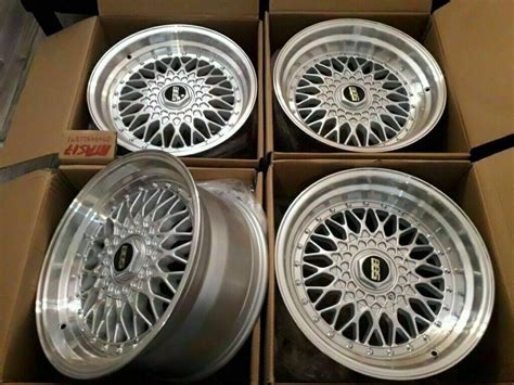 New Alloys 17 Alloy Wheels 17 Inch Wire Rims Bbs Rs Style Alloy Wheels