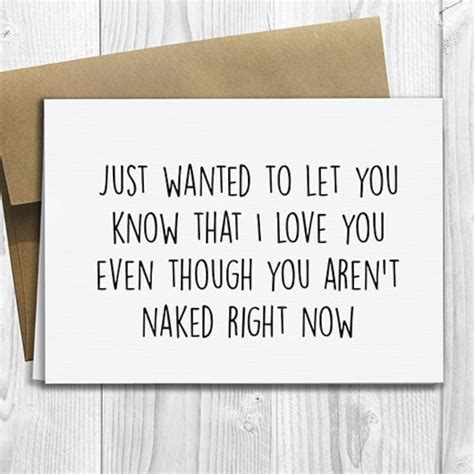 Naked Birthday Card Etsy