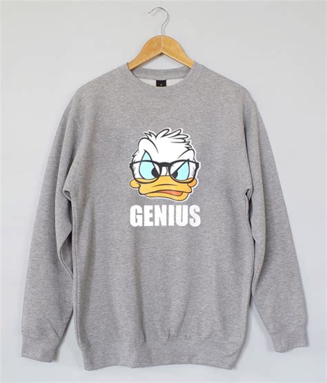 Donald Duck Genius Sweatshirt