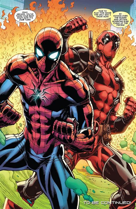 Spider Man And Deadpool Marvel Characters Art Marvel Comics Art Comic