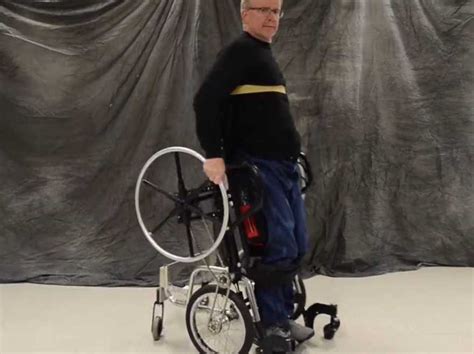Standing Wheelchair Developed To Improve The Reach And Mobility Of A