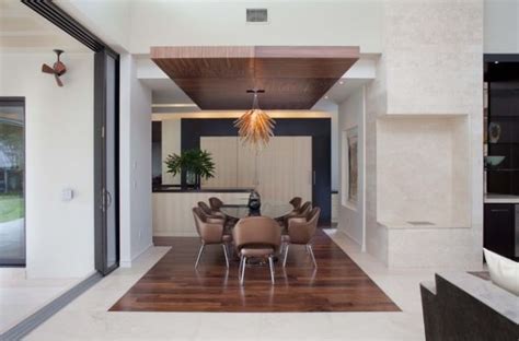 Browse 134 photos of floating ceiling. Beautiful-ceiling-creates-a-virtual-island-of-wood-to ...